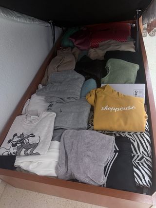 Armario 2 puertas,canapé y colchón y escritorio