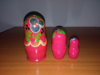 Set matrioske russe