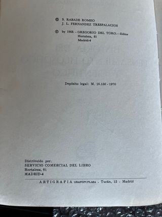 Historia del Pensamiento Filosófico y científico