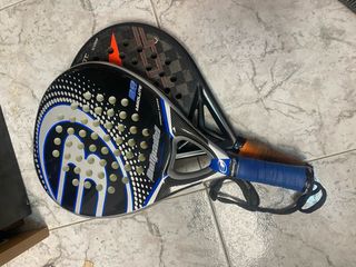 2 Palas de Padel Muy Usadas