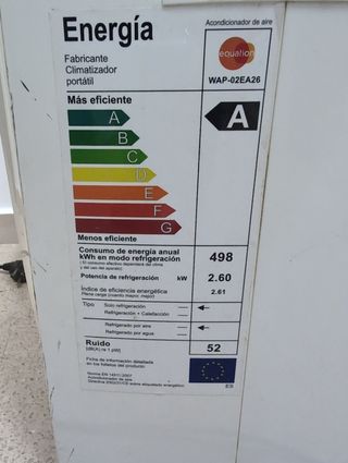 Climatizador portátil Equallon