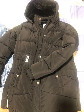 Chaqueta negra invierno chica talla 13-14