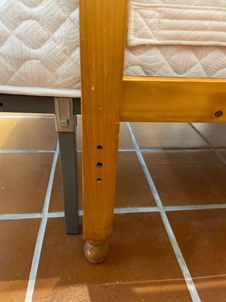 Cama individual 90x180 cm