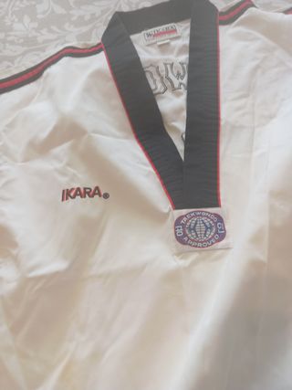 Kimono  Dobok Taekwondo IKARA blanco