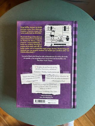 Libro Diario de Greg 5. La Cruda Realidad