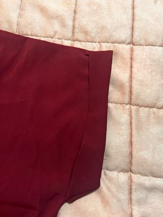 Maglia maniche corte bordeaux