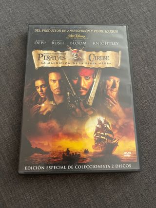 Piratas del Caribe DVD Disney