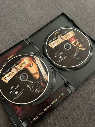 Piratas del Caribe DVD Disney