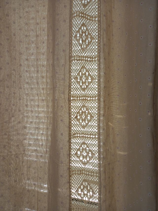 Tende beige pizzo - nuove