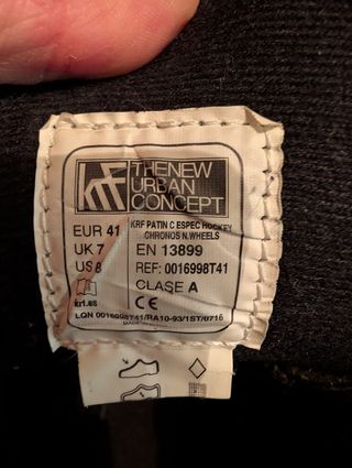 Patines KRF Hockey Chronos Talla 41