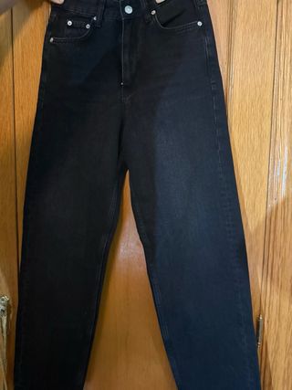 Pantalones vaqueros negros talla 32