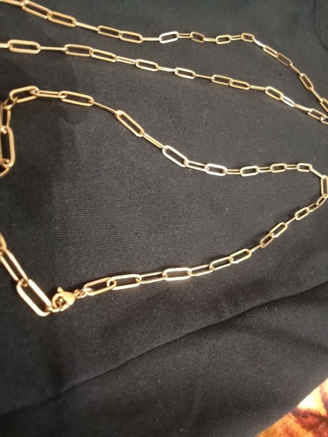 Confezione esclusiva: girocollo, collana placcata in oro