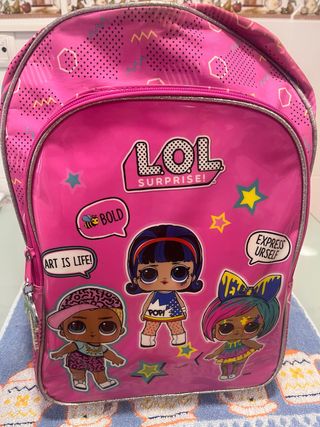 Mochila LOL Surprise! Infantil con estuche 