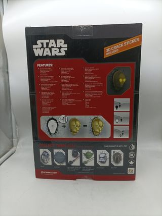 CABEZA C3PO ILUMINADA 30cm
