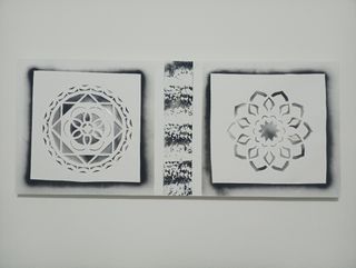 Mandala - Cuadro blanco y negro