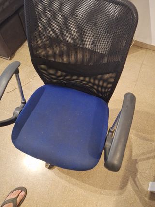 Silla oficina giratoria regulable de altura