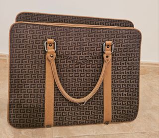 Bolso Glitzy Marrón Beige