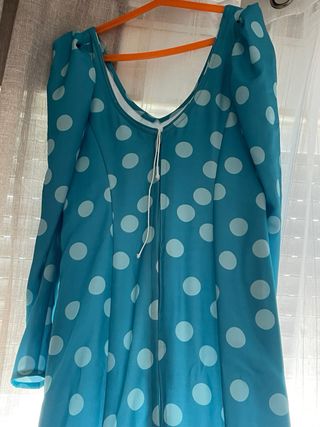 Traje Flamenca lunares turquesa - 40/42