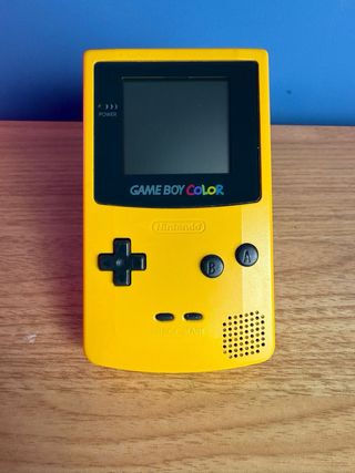 Game Boy Color GBC giallo