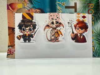 Marcapáginas Harry Potter: 3 diseños