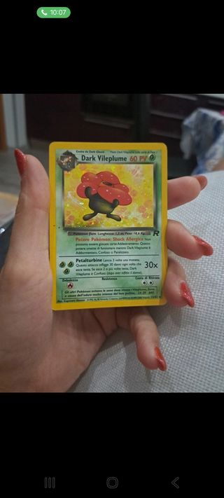 Carta Dark Vileplume - Pokemon