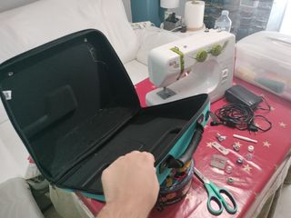 Máquina coser Alfa 525 + estuche 170€ gran oferta