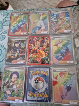 cartas Pokémon entrenadores