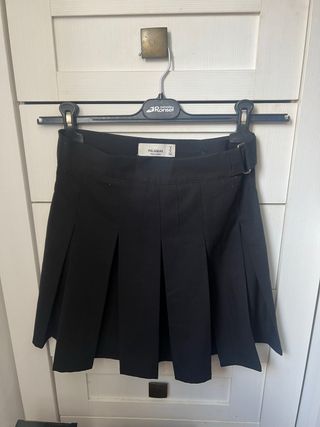 Falda negra Pull&Bear - Talla S