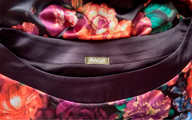 Vestido floral multicolor