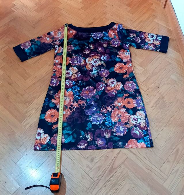 Vestido floral multicolor