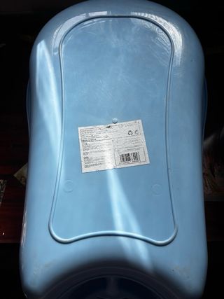 Bañera bebé azul