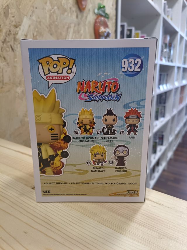 Funko Pop! Naruto Six Path 932 NUEVO