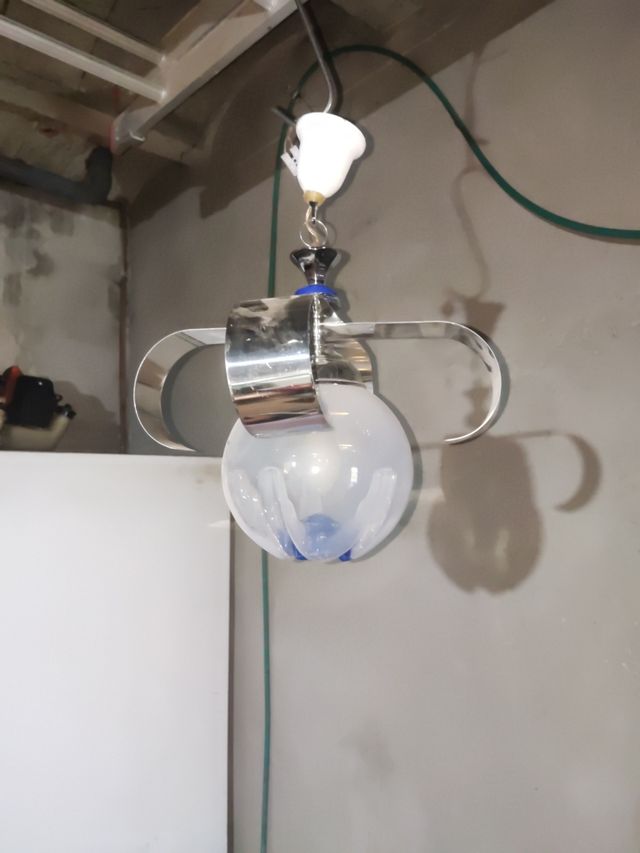 Lampara Murano | Cristal y Metal