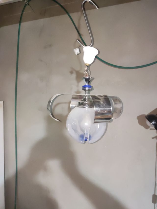 Lampara Murano | Cristal y Metal