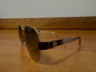 Gafas Balenciaga - Marrón Dorado