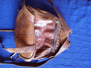 Mochila Marrón Piel