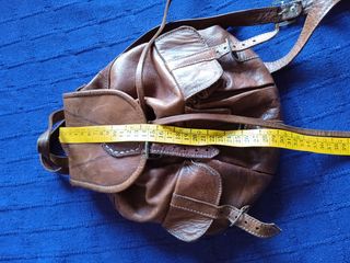 Mochila Marrón Piel