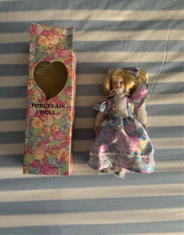 Muñeca porcelana vintage
