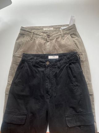 2 Pantalones Cargo - 