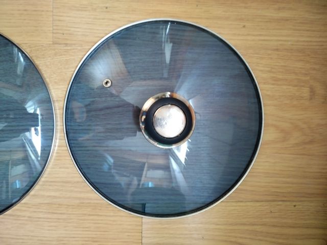 Tapas de olla de cristal