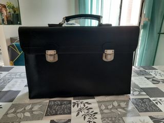 Valigetta portadocumenti vintage in pelle