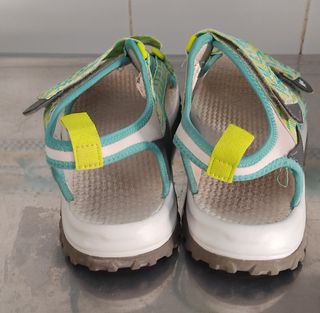 Sandalias Quechua turquesa