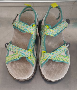 Sandalias Quechua turquesa