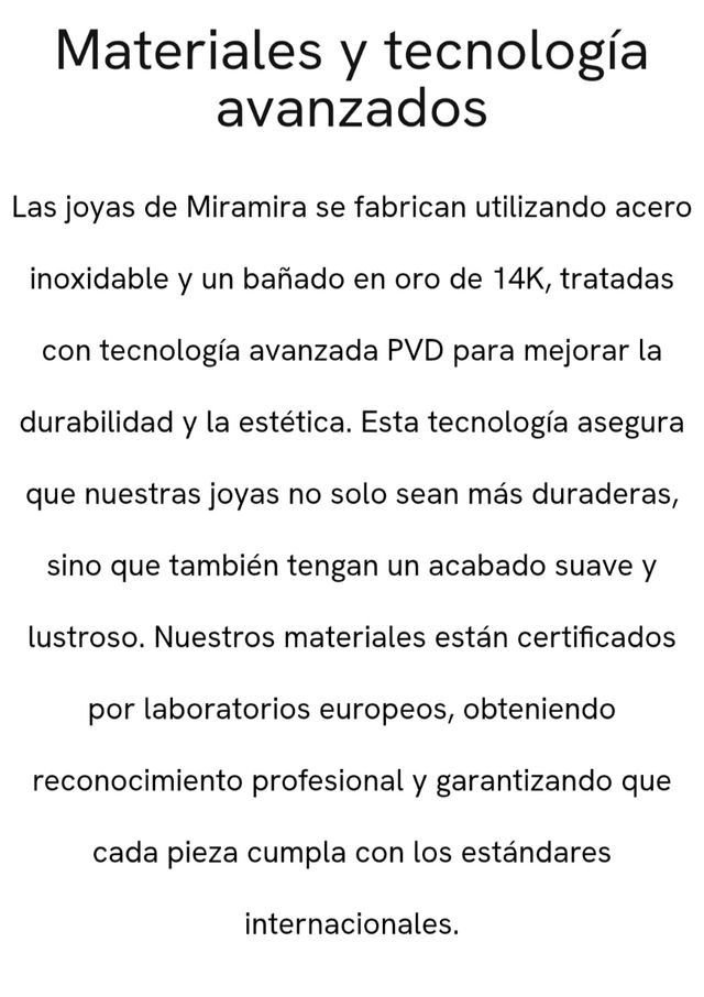 Cadena dorada con circonitas.