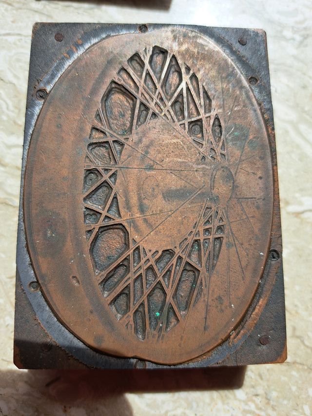 Cliché tipografico vintage