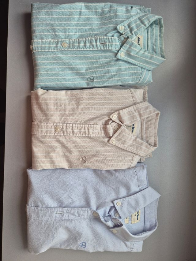 5 camisas niño Albaro Moreno 7-8