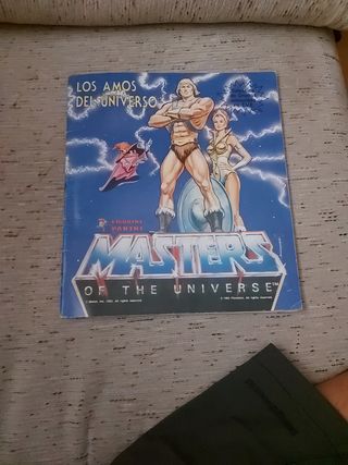 Álbum de cromos Masters of the universe