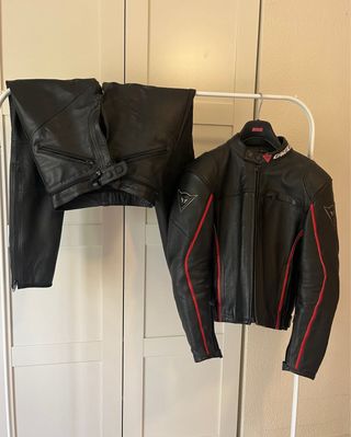 Mono piel Dainese moto 2 piezas talla 46