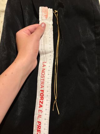Collana vintage zaffiro sintetico 