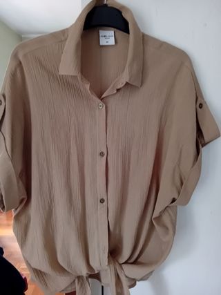 Camicia beige Pura Italia tg M